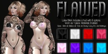 Flawed - Latex Bikini /w Hud *Materials* - Female