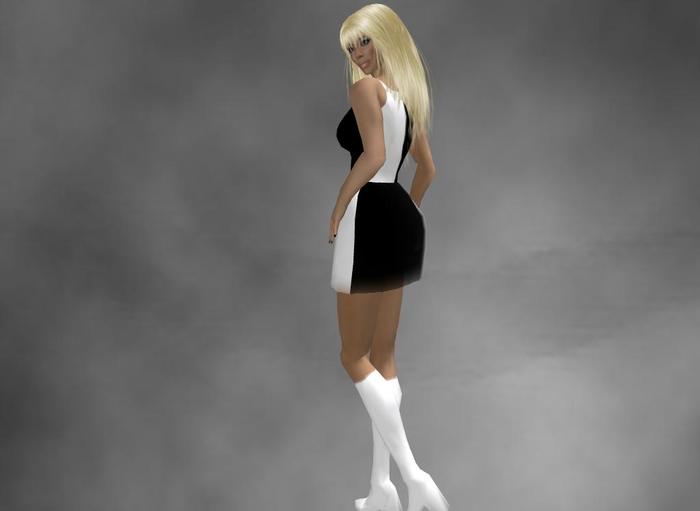 60's Style Black & White