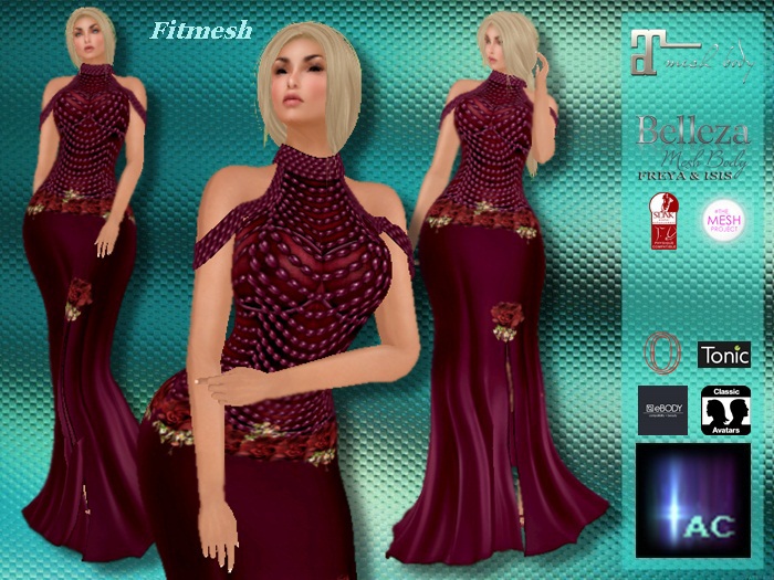 CHLOE´S *Fitmesh Label Dress - 03*