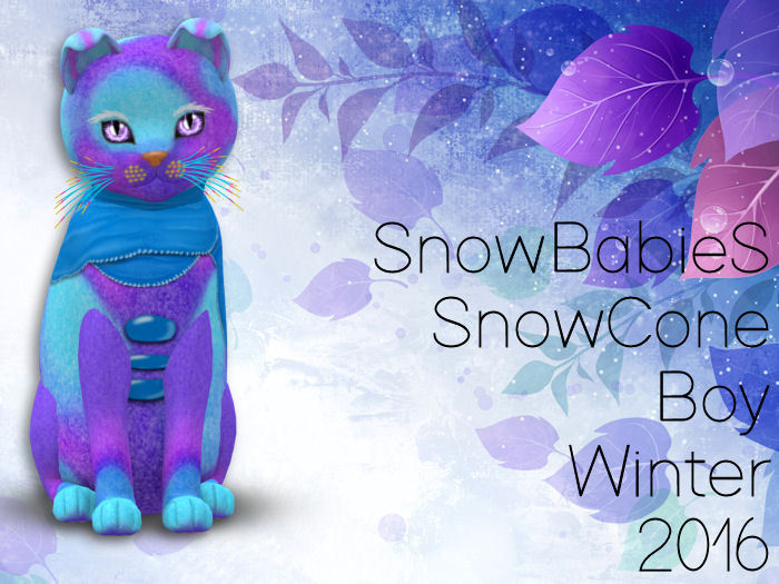 KittyCatS Box - SnowBabieS! - SnowCone - Boy 2016 - Bigger de B