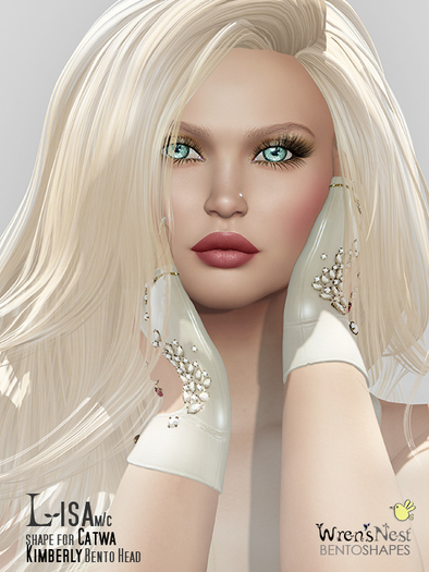 { wren's nest } Lisa shape for Catwa Kimberly head