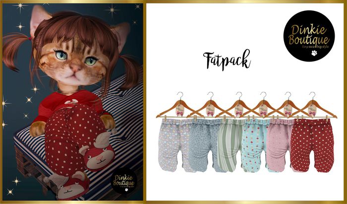 *DB* DINKIES PJ PARTY  PANTS *FATPACK*