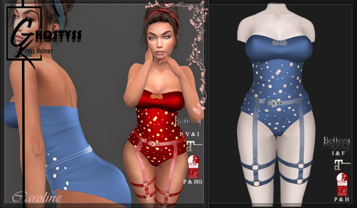 Ghostyss - CAROLINE blue (Unpacker WEAR ME)