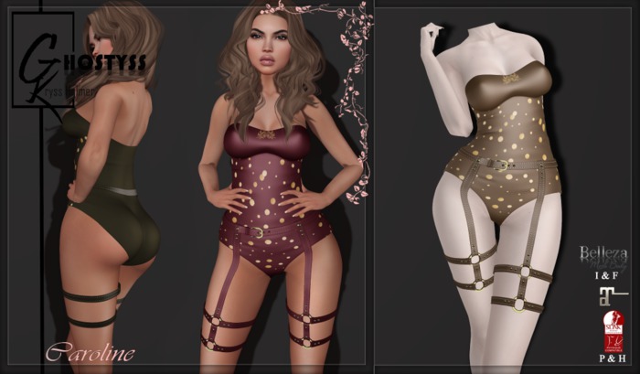 Ghostyss - CAROLINE iced brown (Unpacker WEAR ME)