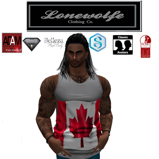 LWC Canadian Flag Tank Bagged