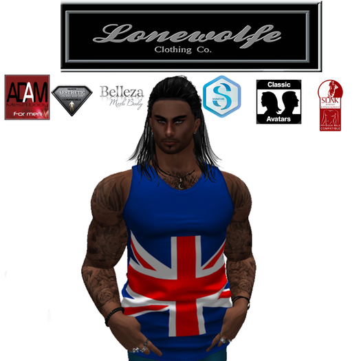 LWC Union Jack Tank Bagged