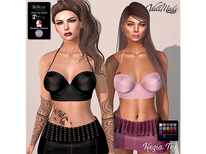 [WellMade] Kezia Top 