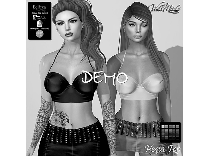 [WellMade] Kezia Top DEMO
