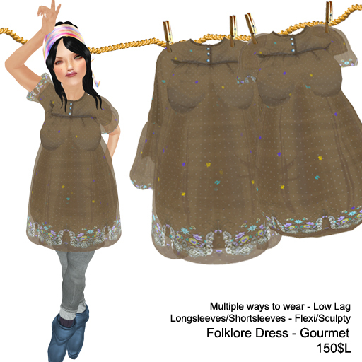 !BF! Folklore Dress - Gourmet