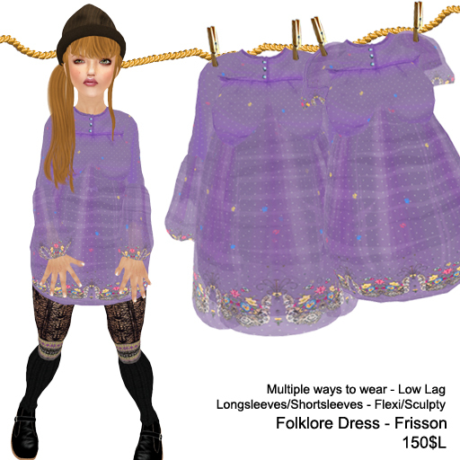 !BF! Folklore Dress - Frisson