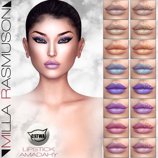 HUD MRM DEMO "Amadahy"Lipstick for Catwa Head
