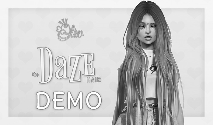 .Olive. the Daze Hair DEMO