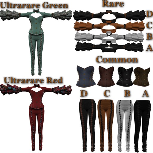 INK'D BY KALI ~[EvelineInTheBox] Charlie Pants B COMMON~