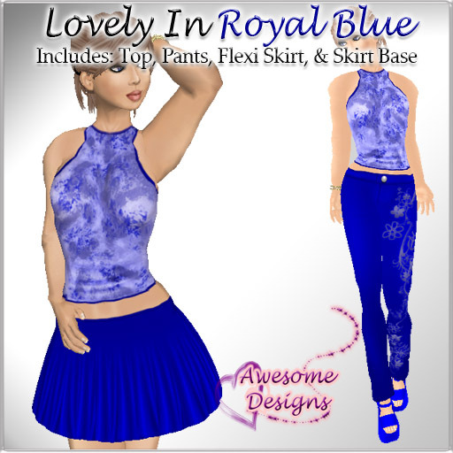 *Awesome Designs Lovely In Royal Blue