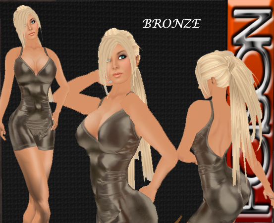 Poison = bronce top & short