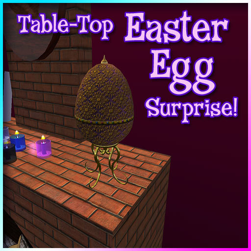 Table top Easter egg surprise!