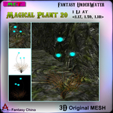 FC- Mesh Magical Plant 20 Magical Underwater and Fantasy