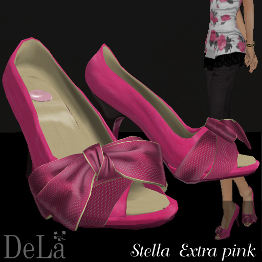 =DeLa*= Pumps "Stella" Extra Pink