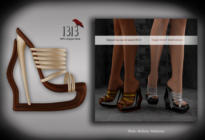 (*<*) 1313 Absentia Sandals - Nude