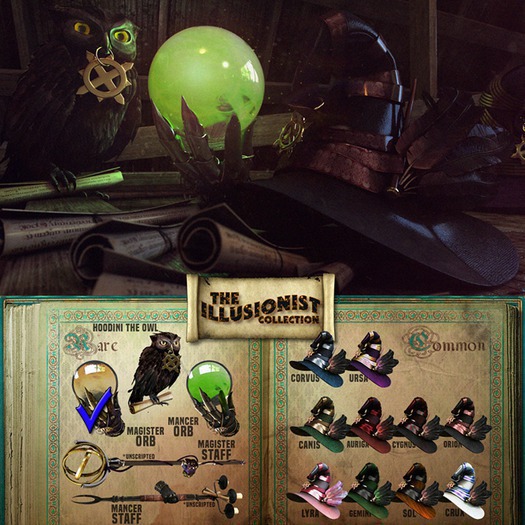 RO - The Illusionist - Mancers Staff Container - RARE BOXED