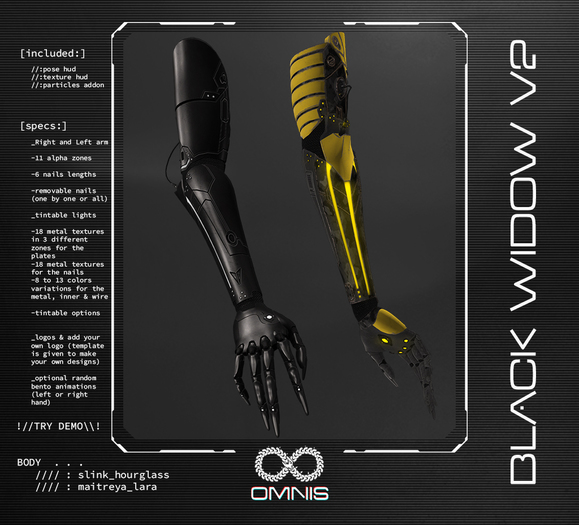 [omnis]DEMO// BlackWidow/V2