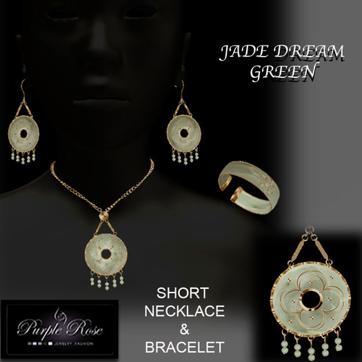 MP**(PRJ)  JADED DREAMS SHORT NECKLACE SET