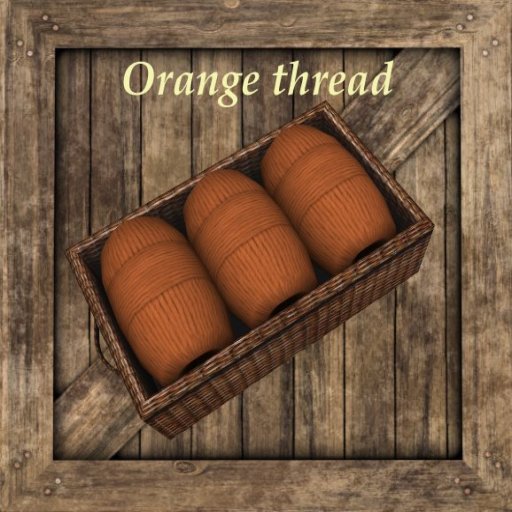 orange thread brown crate6