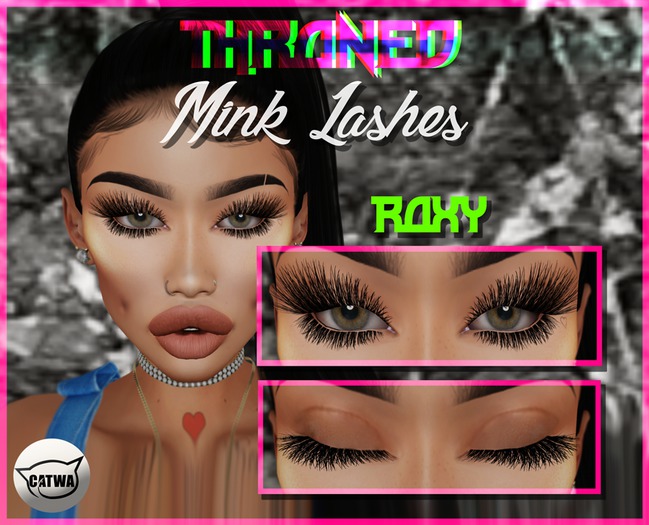 [THRONED] Mink Lashes // ROXY
