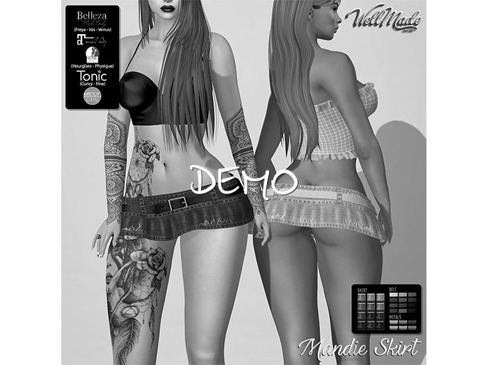 [WellMade] Mandie Skirt DEMO