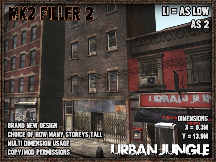 MK2 CITY FILLER 2 - URBAN JUNGLE