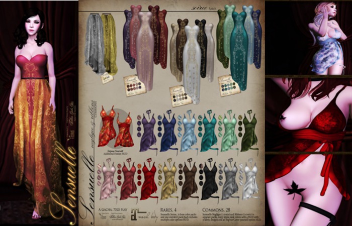 Sensuelle, ribbons~ Silver