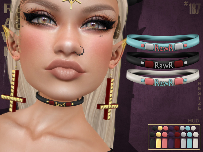 #187# Rawr Choker BOX (Add Me)
