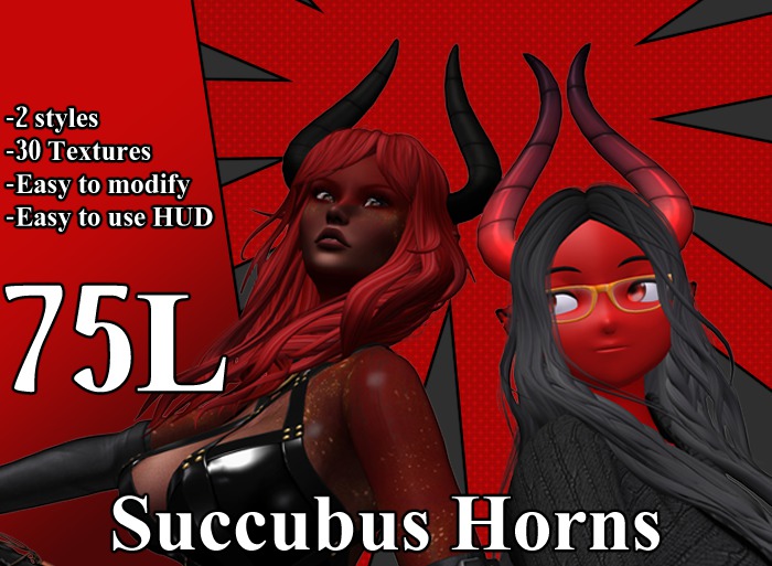 [T.T.D.] Succubus Horns