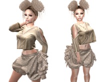 !gO! Haruko  SET shirt - 1+ shorts - 1 slink physique