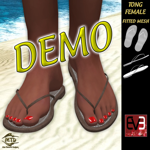 DEMO - TONG - MESH - RIGGED - EVE PULPY & SLIM - FEMALE