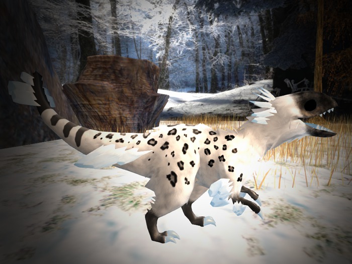 Spooky Snow Drift Raptor Applier