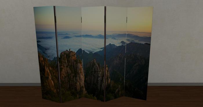 Room Divider Mountains