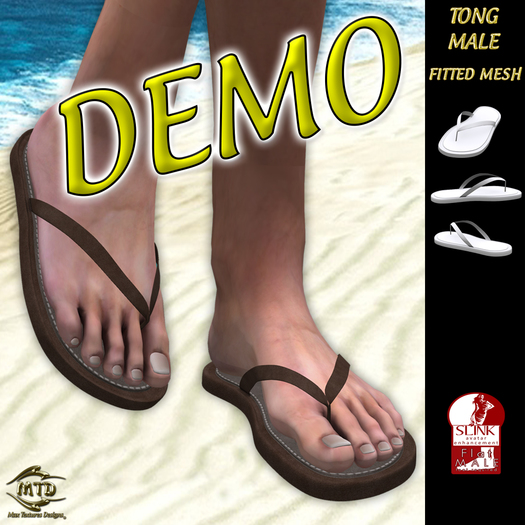 DEMO - TONG - MESH - RIGGED - SLINK - MALE