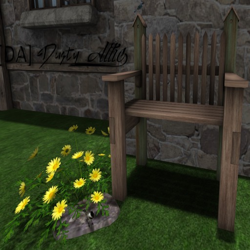 [DA] Natural Bird Bench