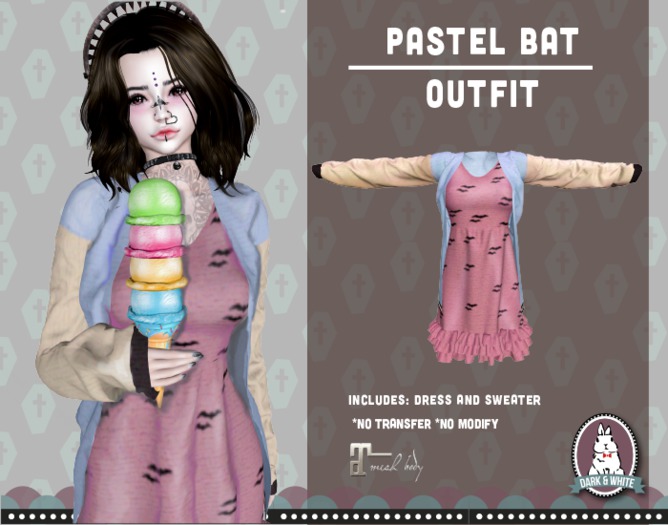 PASTEL BAT OUTFIT //MAITREYA