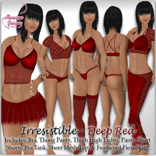 *Awesome Designs Irresistible In Deep Red