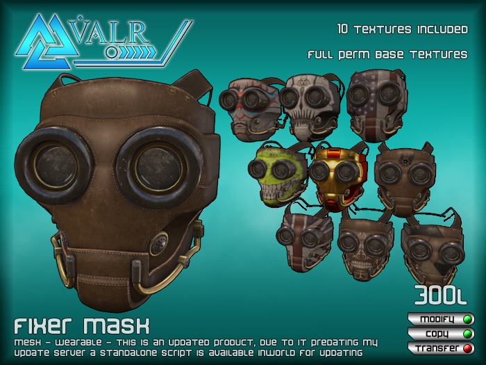 Valr Fixer Mask