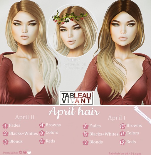 Tableau Vivant \\ April I - Fades