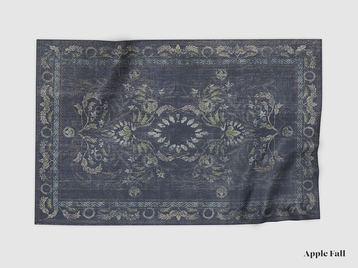 Apple Fall Althea Rug - Antique Dark (Box)