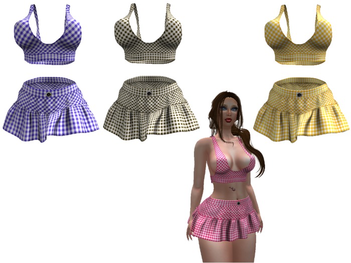 SKIRT & TOP-MESH BODY