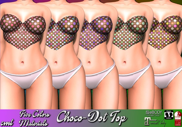 Sweet Meats ~ Choco-Dot Top (rez to unpack)