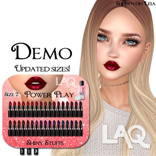 ~Shiny Stuffs~ DEMO LAQ Power Play Appliers