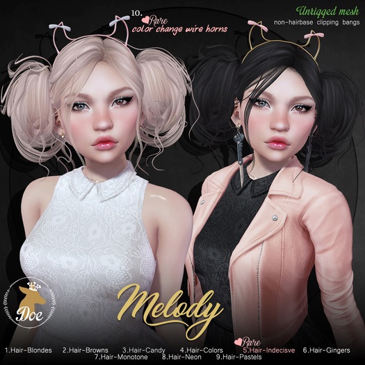 9.Doe: Melody - Pastels