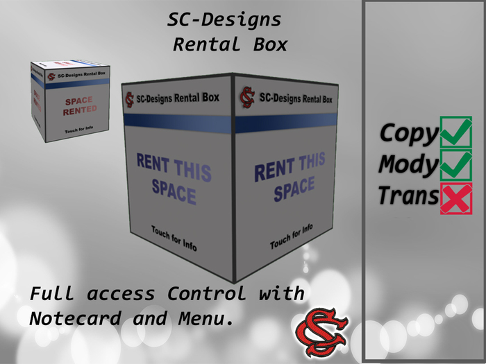 SC-Designs Rental Cube