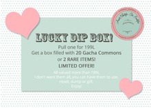 LIMITED OFFER LUCKY DIP BOX 20 commons or 2 rares